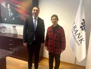 Beylikova Belediye Başkanı Karabacak, İller Bankası Müdürü Emel’i Ziyaret Etti