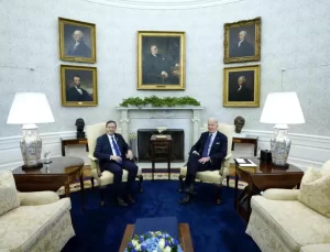 Biden ve Netanyahu Beyaz Saray’da Görüştü
