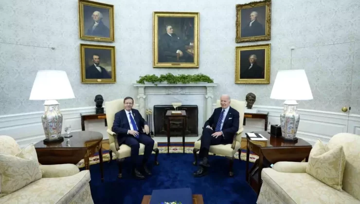 Biden ve Netanyahu Beyaz Saray’da Görüştü