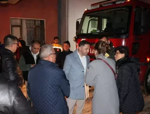 Biga’da Ev Yangını: 3 Ev Zarar Gördü