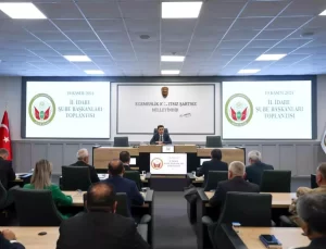 Bilecik’te İl İdare Toplantısı