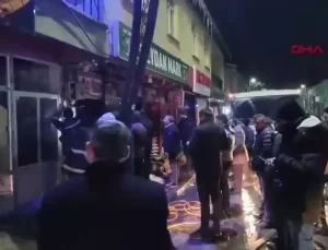 Bingöl’de Market Yangını Kontrol Altına Alındı