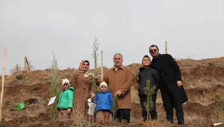 Bitlis’te, Dünya Ahıska Türkleri Birliği Hatıra Ormanı oluşturuldu