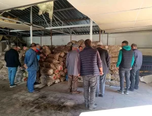 Bitlis’te İhtiyaç Sahiplerine Patates Dağıtımı