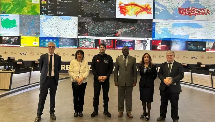 BM Heyeti AFAD’ı Ziyaret Etti
