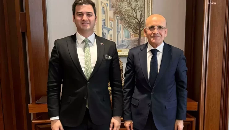 Bodrum Belediye Başkanı Tamer Mandalinci, Hazine ve Maliye Bakanı Şimşek ile Görüştü
