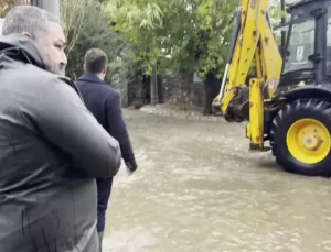 Bodrum Belediyesi’nden Sağanak Yağışlarla Mücadele