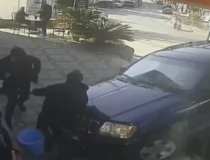 Bodrum’da Fren Yerine Gaza Basan Cip İş Yerine Daldı