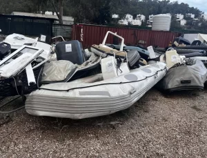 Bodrum’da Göçmen Kaçakçılığına Ait 38 Deniz Aracı İhalede Satıldı