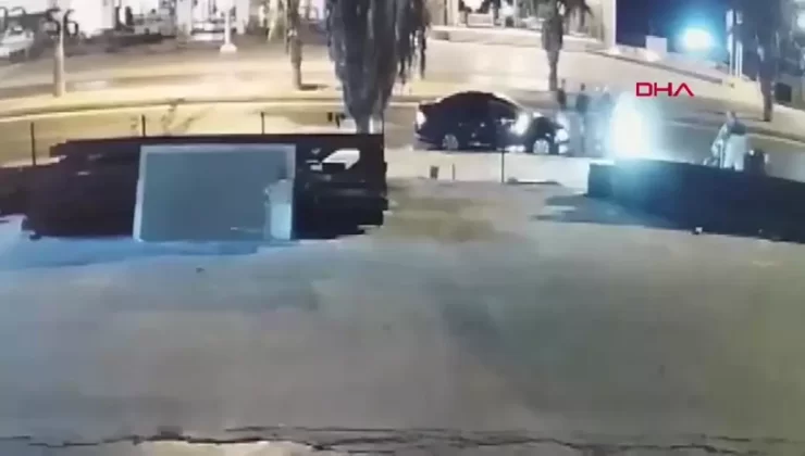 Bodrum’da Motosikletli Grupla Otomobil Sürücüsü Arasında Kavga