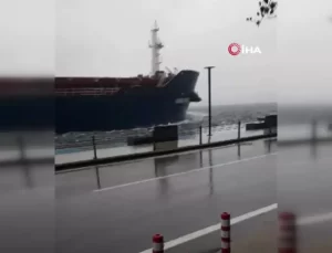 Boğaz’da Geminin Tehlikeli Anları