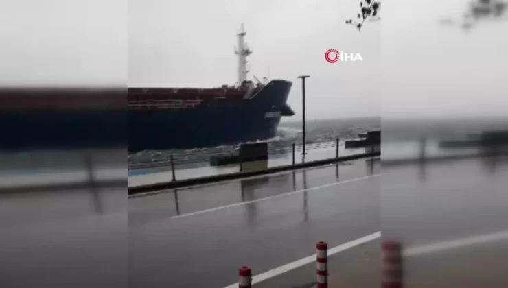 Boğaz’da Geminin Tehlikeli Anları