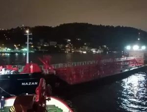 Boğaz’da Tanker Arızası, Gemi Trafiği Askıya Alındı