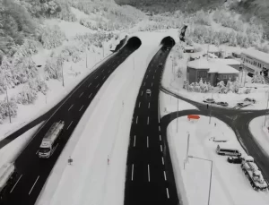 Bolu Dağı’nda Kar Temizleme Çalışmaları Başlıyor