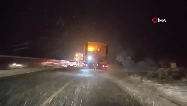 Bolu Dağı’nda Kar Yağışı Etkili