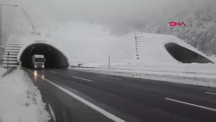 Bolu Dağı’nda Kar Yağışı Sonrası Ulaşım Normale Döndü