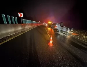 Bolu Dağı’nda Kaza: 3 Yaralı