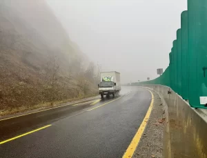 Bolu Dağı’nda Sis Etkili