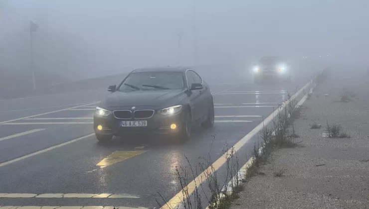 Bolu Dağı’nda Sis Nedeniyle Görüş Mesafesi Düştü