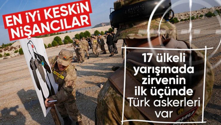 Boran-6 Keskin Nişancı Yarışması’nı Türkiye kazandı