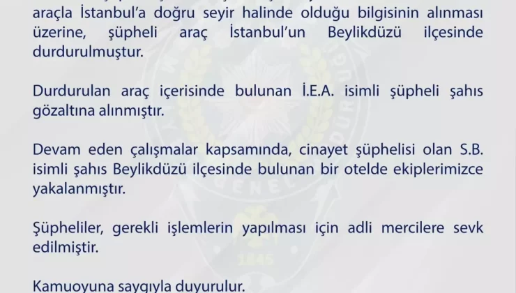 Boşanma Aşamasındaki Şüpheli İki Kişiyi Öldürdü
