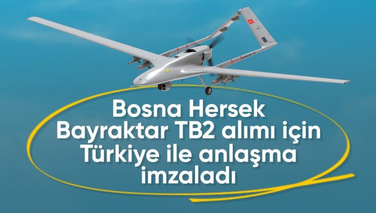 Bosna Hersek, Türkiye’den Bayraktar TB2 alımı için müzakere aşamasında