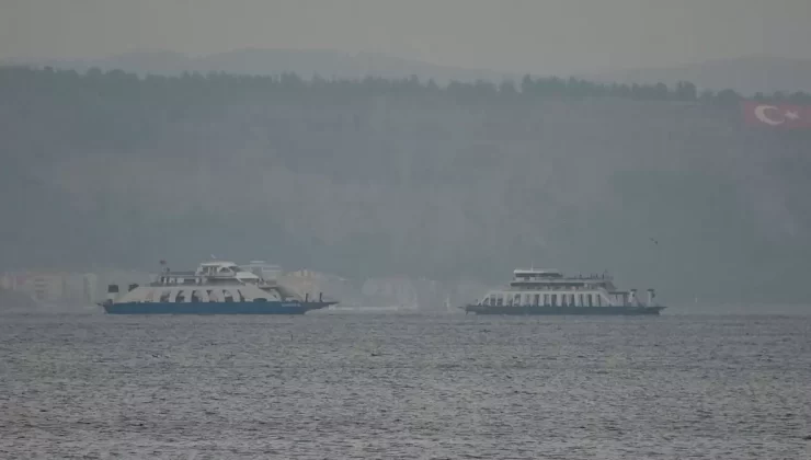 Bozcaada ve Gökçeada Feribot Seferleri Fırtına Nedeniyle İptal Edildi