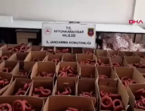 Bozuk Sucuk Satışı: 1 Ton Ele Geçirildi