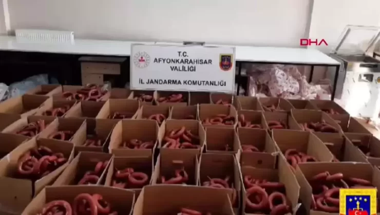 Bozuk Sucuk Satışı: 1 Ton Ele Geçirildi