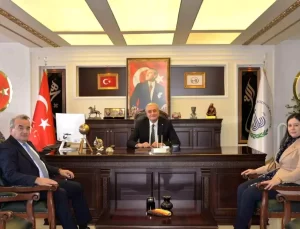 Bozüyük Belediye Başkanı Bakkalcıoğlu, Kaymakamlarla Bir Araya Geldi