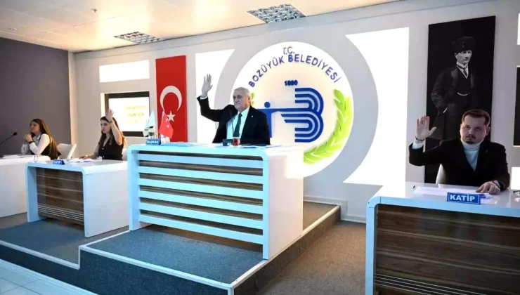 Bozüyük Belediyesi 2025 Yılı Bütçesini Oy Çokluğu ile Kabul Etti
