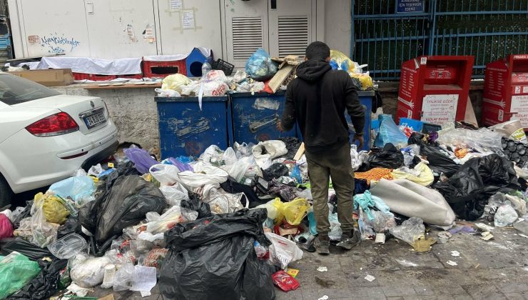 Buca’da işçiler grevde: Sokaklar çöp yığınına döndü
