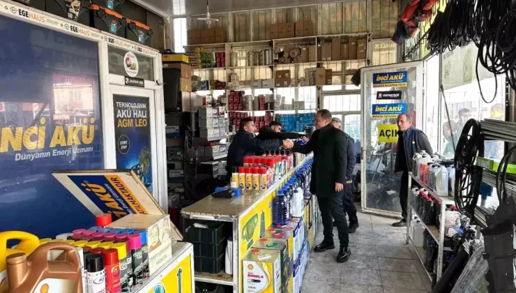 Bulanık Kaymakamı Esnafı Ziyaret Etti