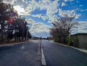 Burdur’da Asfaltlama Çalışmaları Devam Ediyor