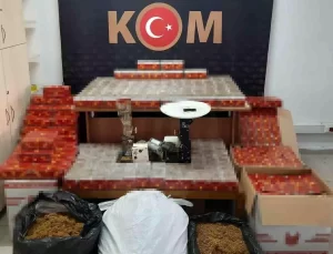 Burdur’da Kaçak Sigara Operasyonu