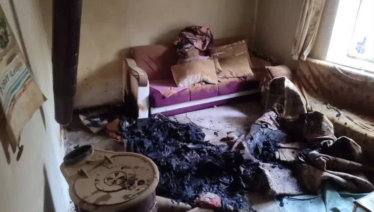 Burdur’da Yanmış Halde Bir Ceset Bulundu