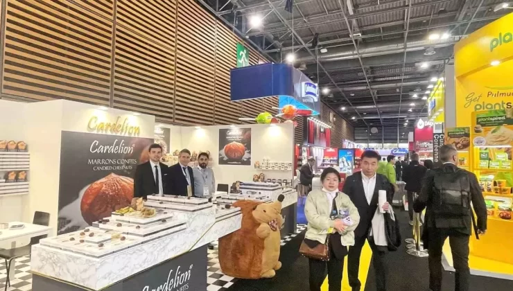 Bursa Kestane Şekeri Paris’te İlgi Gördü