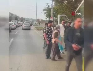 Bursa’da Otobüs Durağında Silahlı Tartışma