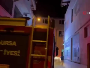 Bursa’da Tekstil Fabrikasında Yangın