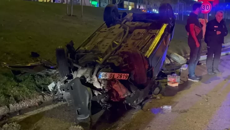 Bursa’da Trafik Kazası: 2 Yaralı