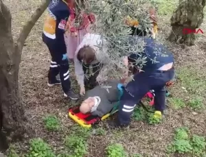 Bursa’da Traktör Sulama Kanalına Çarptı: 1 Yaralı