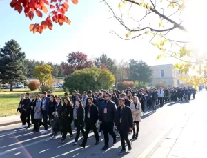 Bursalı Gençler Anıtkabir’i Ziyaret Etti