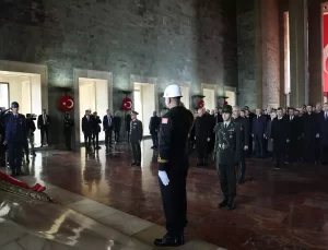 Büyük Önder Atatürk için Anıtkabir’de devlet töreni düzenlendi