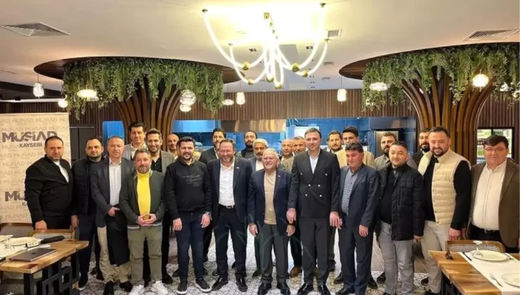 Büyükkılıç, MÜSİAD Üyeleriyle Ekonomi Toplantısında Buluştu