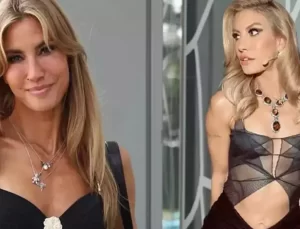 Çağla Şikel, mini leoparlı elbisesiyle mest etti