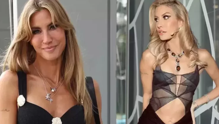 Çağla Şikel, mini leoparlı elbisesiyle mest etti