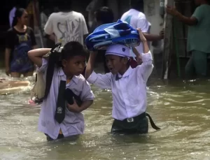 Cakarta’da Su Baskını