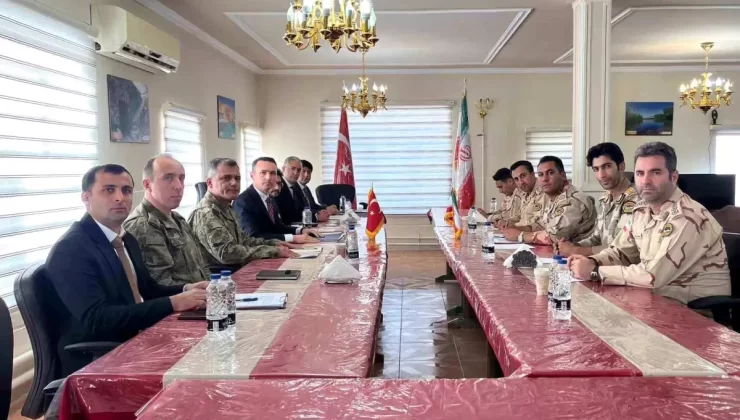 Çaldıran Kaymakamı İran’da Sınır Güvenliği Toplantısına Katıldı