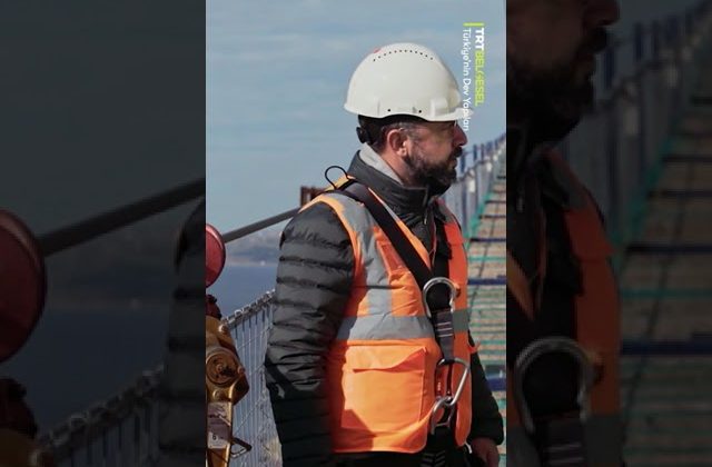 Çanakkale Köprüsü’nün halatları nasıl çekildi?