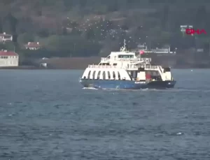 Çanakkale’de Fırtına Nedeniyle Feribot Seferleri İptal Edildi